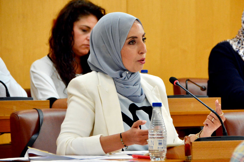 Fatima Hamed, portavoz del MDYC / Archivo