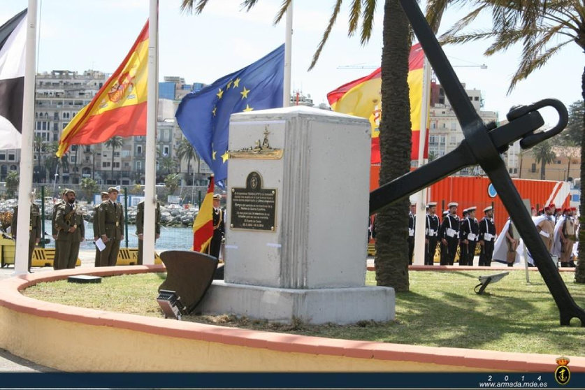 Homenaje a las víctimas del 'Guadalete en 2014'/ Armada española
