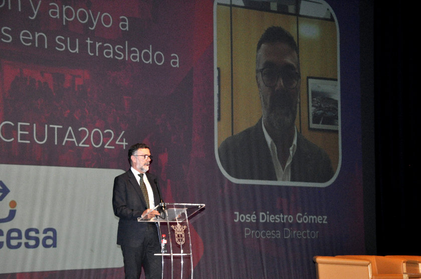 José Diestro, director de PROCESA, durante su intervención en Bet On Ceuta / Pablo Matés