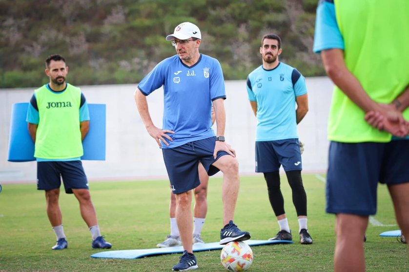 José Juan Romero, entrenador de la AD Ceuta FC