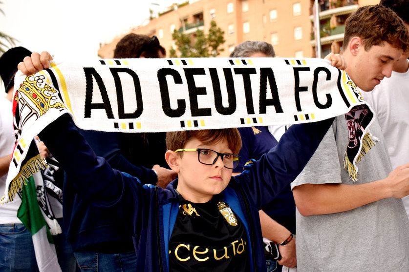 Afición de la AD Ceuta FC