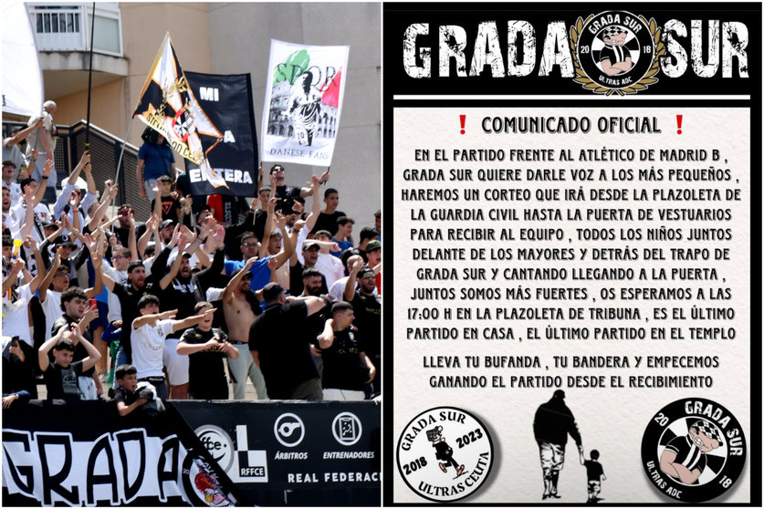 La afición se moviliza para apoyar a la AD Ceuta FC_ recibimiento y un Murube a reventar 