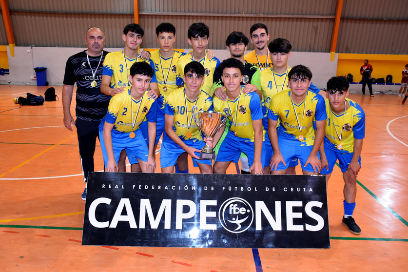 El Polillas Ceuta representará a nuestra ciudad en el Campeonato de España Sub-16 de fútbol sala. 
