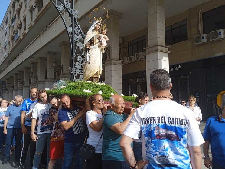 Traslado de la Virgen del Cármen / César Martín