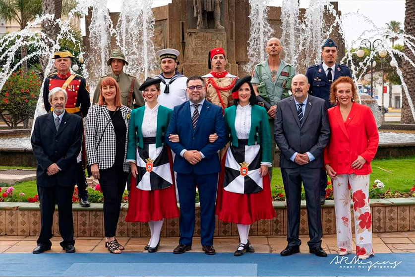 Conmemoración del Día de las Fuerzas Armadas por la Casa de Ceuta en Melilla / Cedida