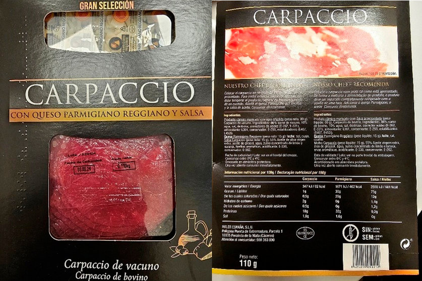 CARPACCIO SALMONELOSIS