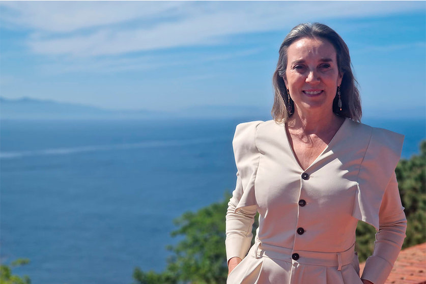 Cuca Gamarra, secretaria general del PP, en el Mirador de San Antonio / Laura Ortiz