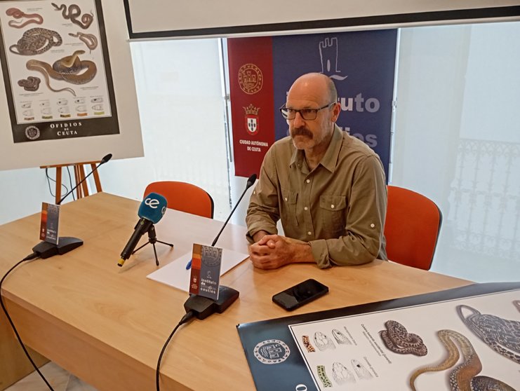 Saúl Yubero, durante la presentación/ Juanjo Coronado