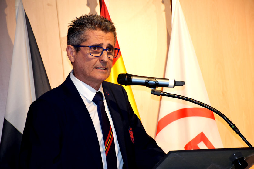 Antonio García Gaona, reelegido presidente de la Real Federación de Fútbol de Ceuta. Foto: RFFCE