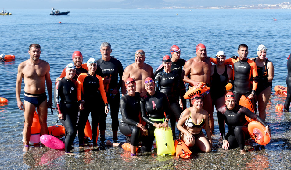 La travesía a nado 'Ribera - Pineo' ya tiene ganadores. Foto: Rafa Báez
