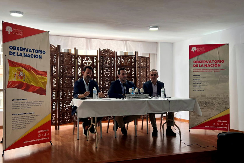 Redondo durante su intervención en el Observatorio de la Nación / VOX