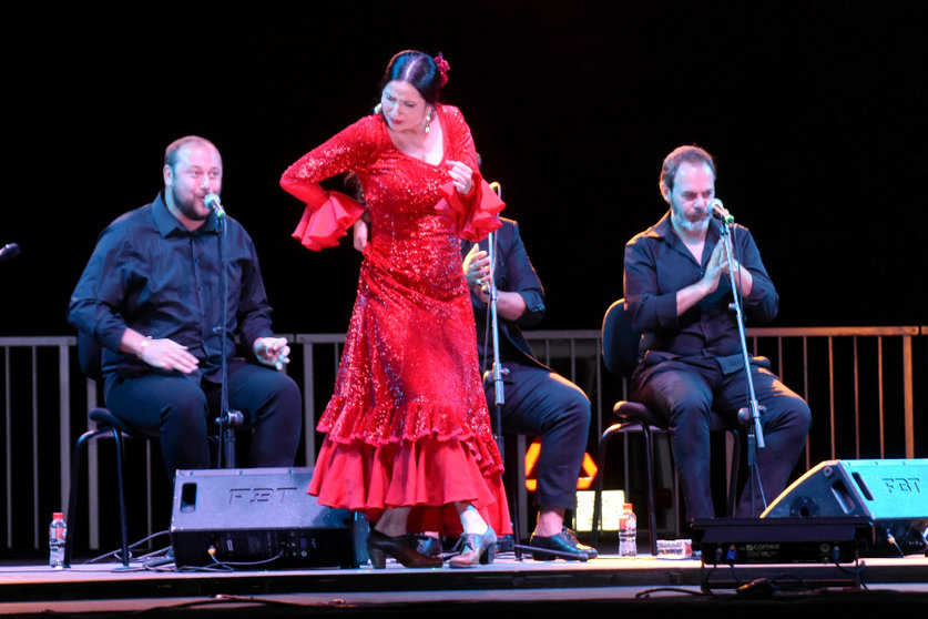 Gema Moneo en el Festival Flamenco de Ceuta / Rafa Báez