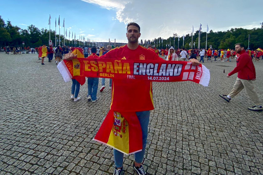 Jorge Ríos camino del Olímpico de Berlín