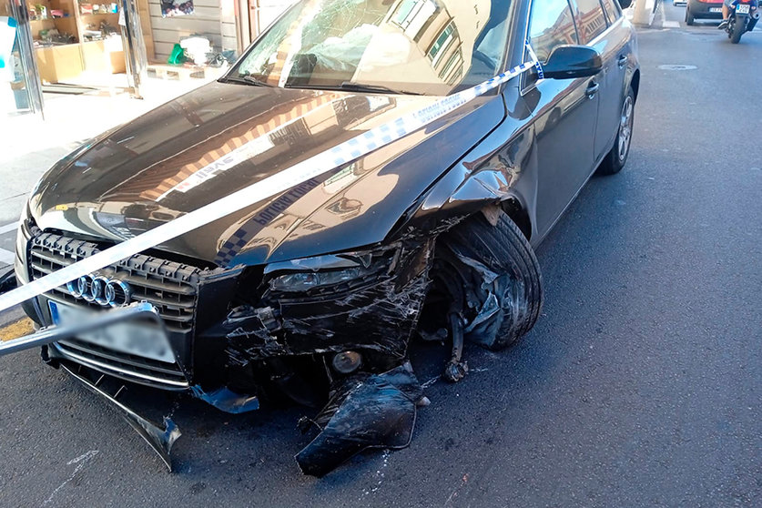 Accidente junto al Mercado Central / César Martín