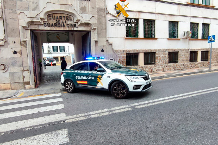 Coche de la Guardia Civil