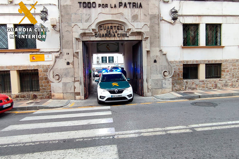 Coche de la Guardia Civil