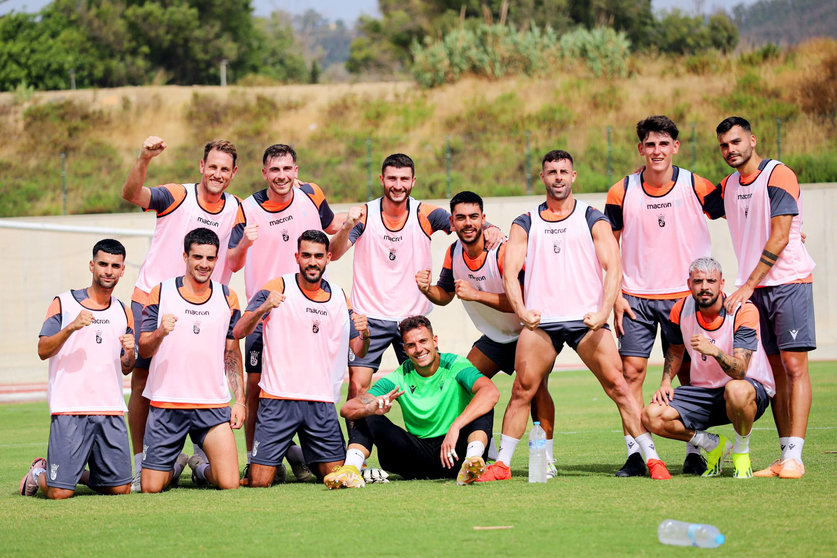 Entrenamiento de pretemporada de la AD Ceuta FC. Foto: Canon Zaki / AD Ceuta FC