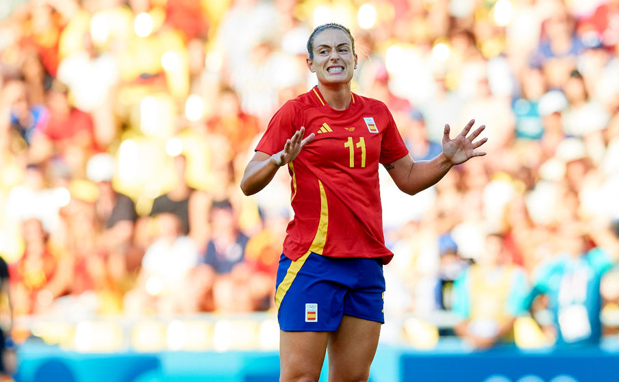 Alexia Putellas mete a España en cuartos de final. Foto: Se Fútbol