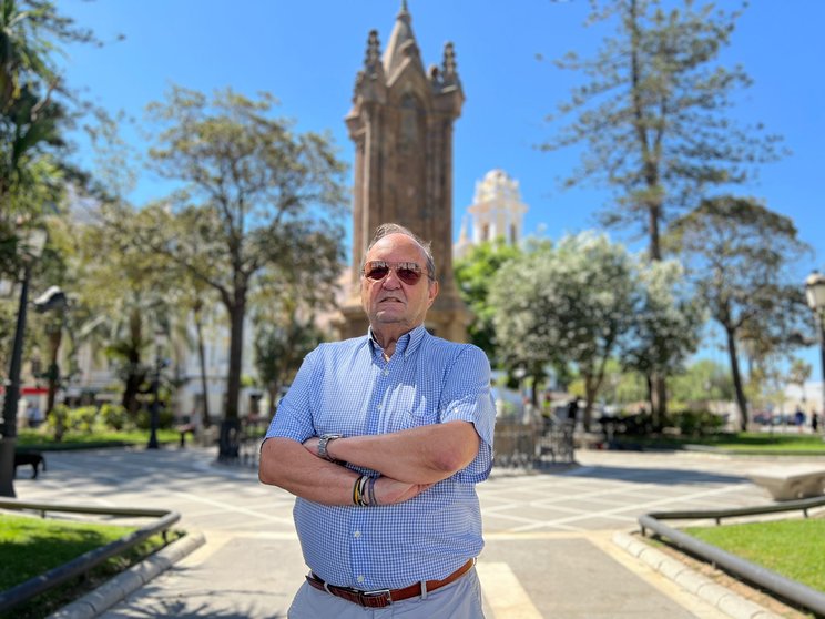 Pérez Buades, en la Plaza de África / Dani Hernández