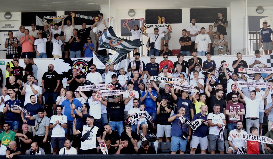 Debut en el Murube de la AD Ceuta FC en esta temporada 24/25