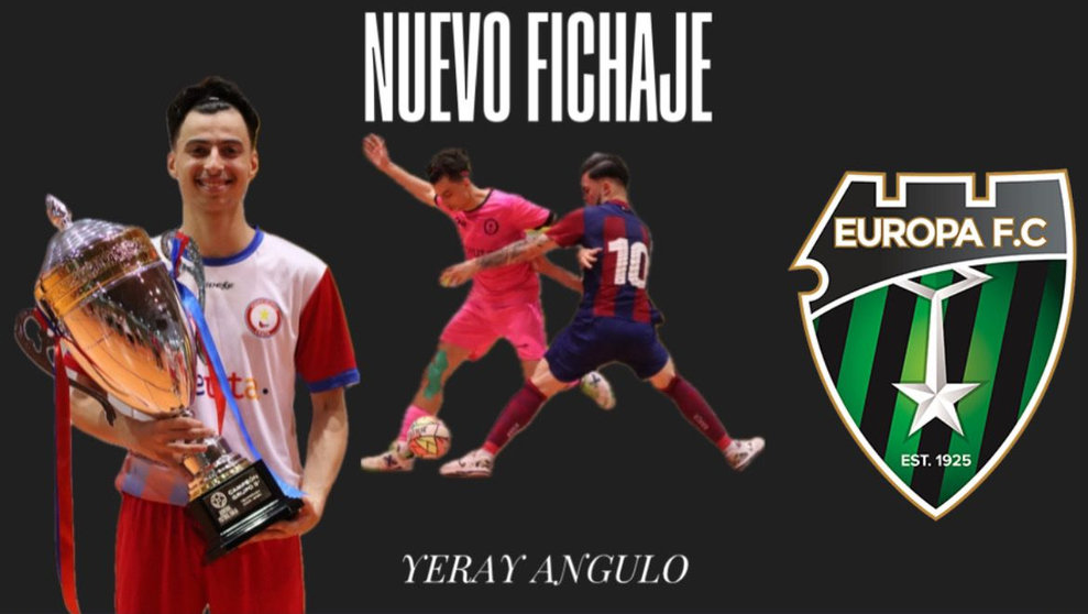 Yeray Angulo ficha por el Europa FC de la Futsal Premier División de Gibraltar