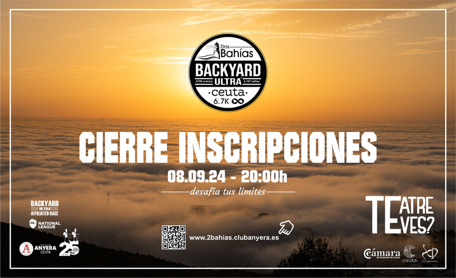 Últimas 24 horas para inscribirse en la 'Backyard Ultra Dos Bahías Ceuta' (1)