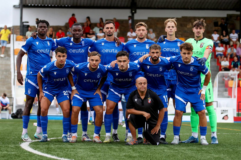 El filial de la AD Ceuta FC inicia el curso con un gran triunfo. Foto: AD Ceuta FC