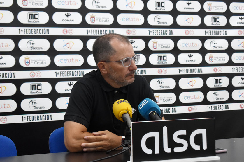 José Juan Romero tras el empate ante el Atlético Sanluqueño 