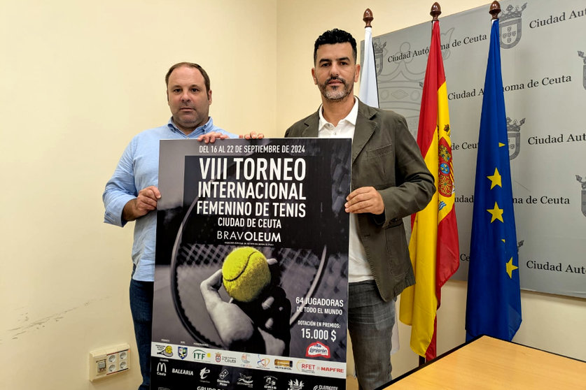 Presentación del VIII Torneo Internacional Ciudad de Ceuta-Bravoleum / Rafa Báez