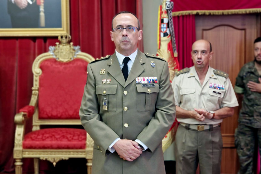 El coronel José María Jiménez Portillo toma posesión como director del Centro de Historia y Cultura Militar de Ceuta / Laura Ortiz