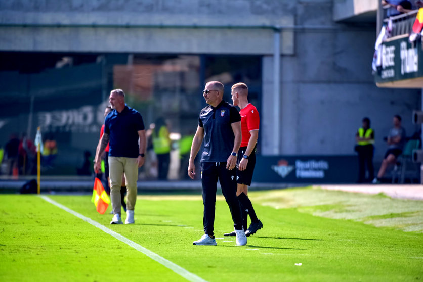 José Juan Romero en la ciudad deportiva del Real Betis 