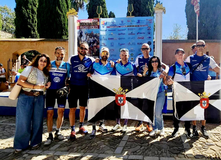 San Urbano, campeón de España de BTT de Policías Locales 