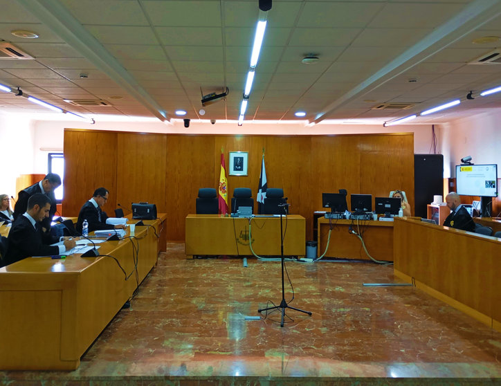 La sala, minutos antes de comenzar el juicio/ Juanjo Coronado