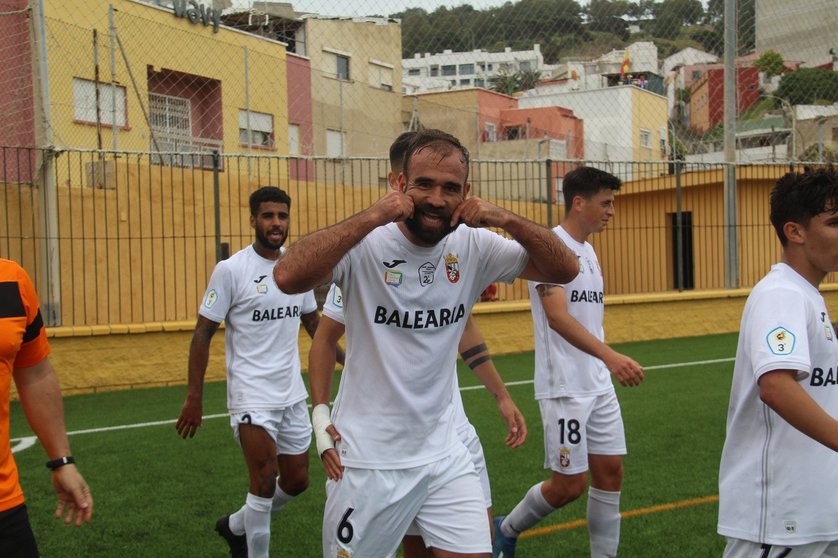 Víctor González en su último año en activo