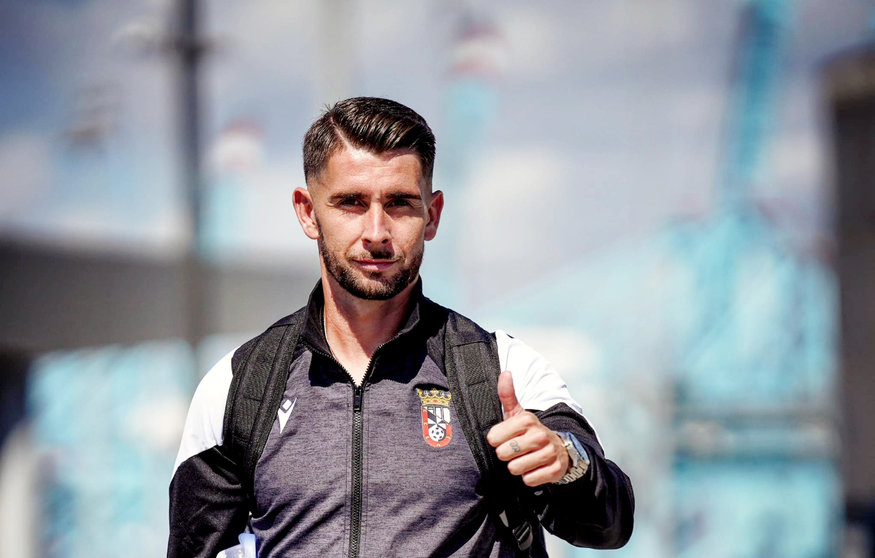 David Ramos, jugador de la AD Ceuta FC