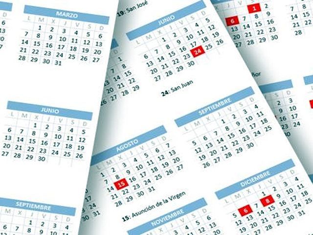 El Boe Publica El Calendario Laboral De Con Festivos Comunes De Los Nacionales